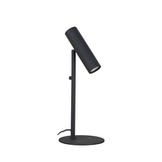Paris Table Lamp - Lamp in black with a 200 cm fabric cord Bulb: GU10/5W LED IP20