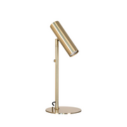 Paris Table Lamp - Lamp in brass with a 200 cm fabric cord Bulb: GU10/5W LED IP20