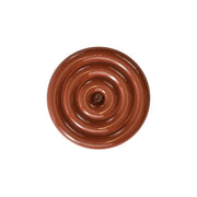 Savi Ceramic Candleholder Low - Nutmeg