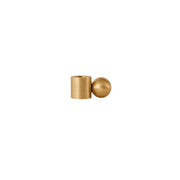 Palloa Solid Brass Candleholder - Low