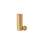 Palloa Solid Brass Candleholder - High