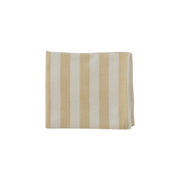 Striped Tablecloth 200×140 cm - Vanilla