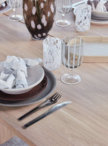 Jali Glass - White