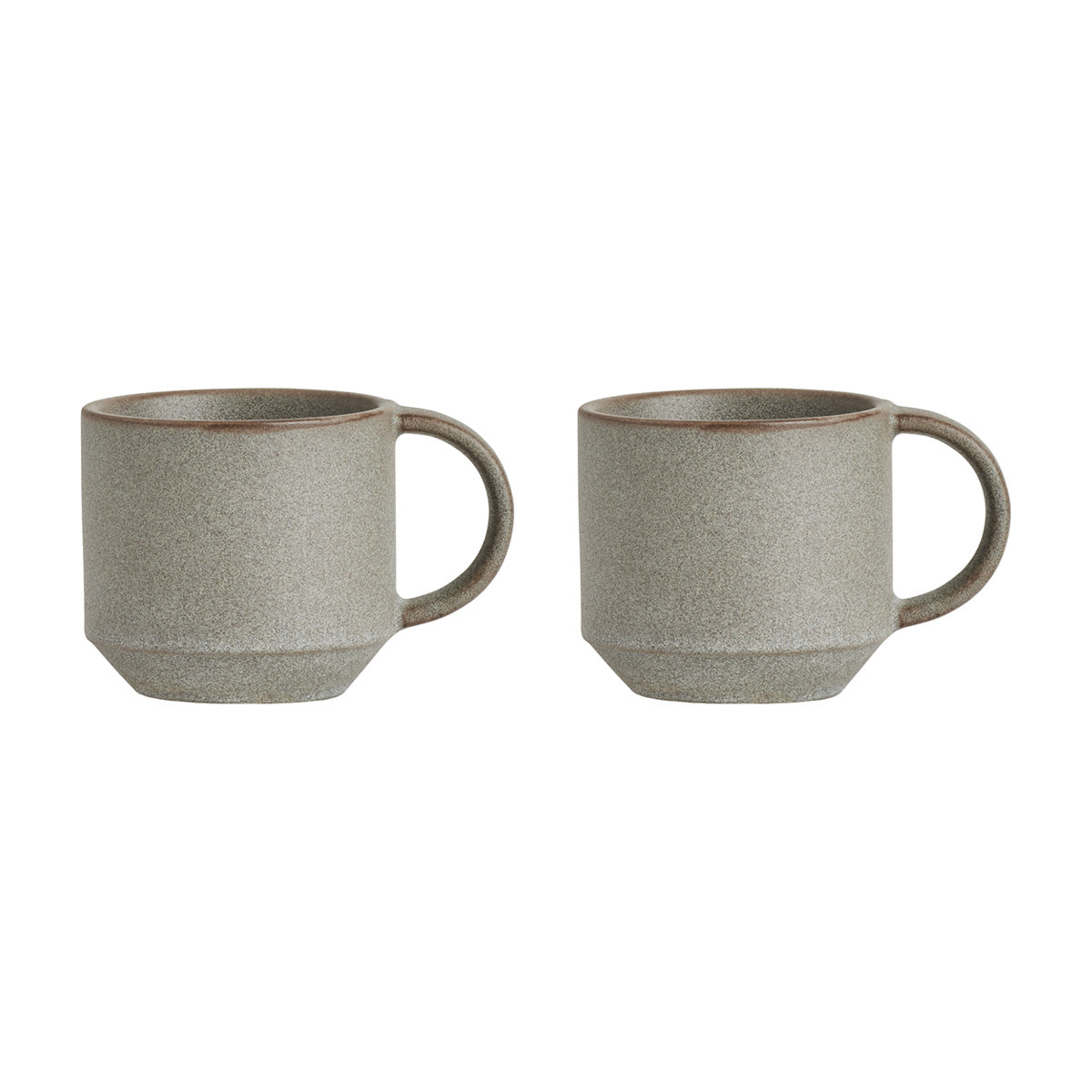 Yuka Cup Stone Pack of 2 - OYOY Living | Luumaform – luumaform