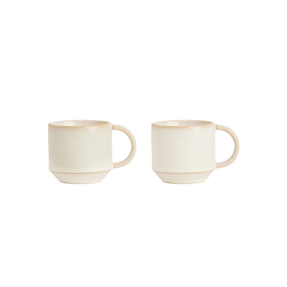 Yuka Espresso Cup - Pack of 2 - Off White
