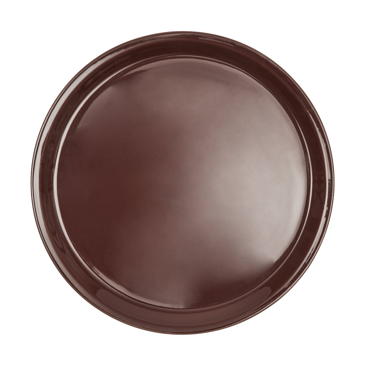 Yuka Dinner Plate - Dark Terracotta - Pack of 2