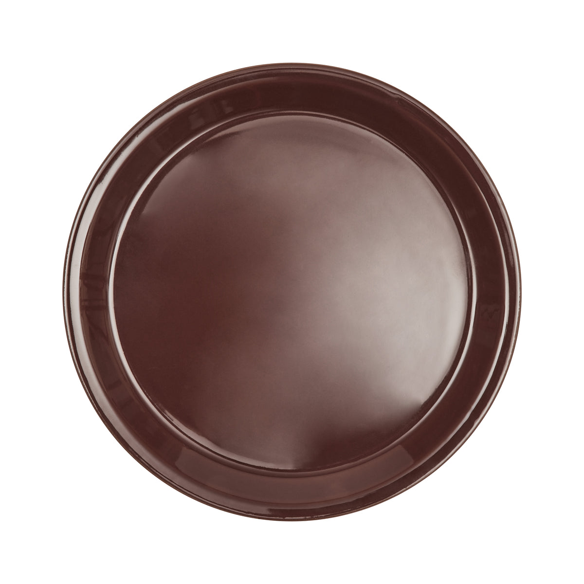 Yuka Lunch Plate - Dark Terracotta - Pack of 2
