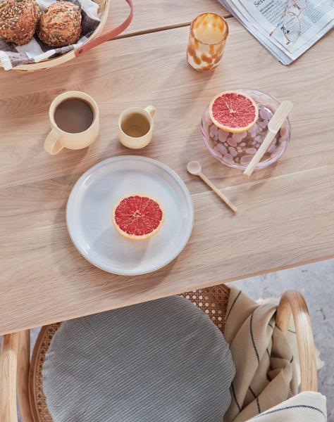 Jali Dessert Plate - Rose