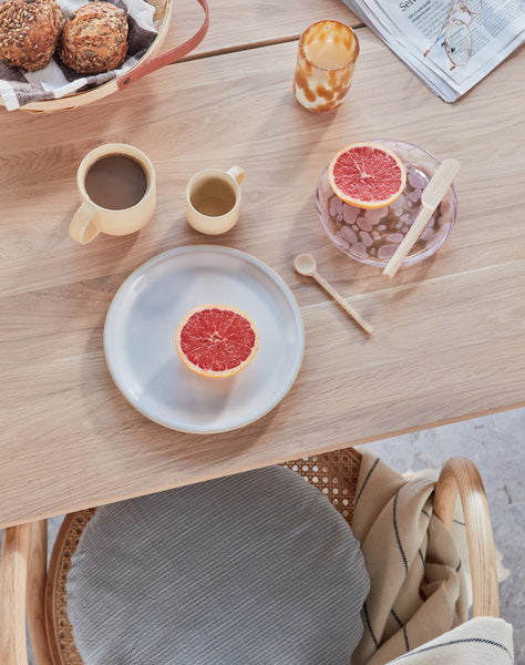 Jali Dessert Plate - Rose