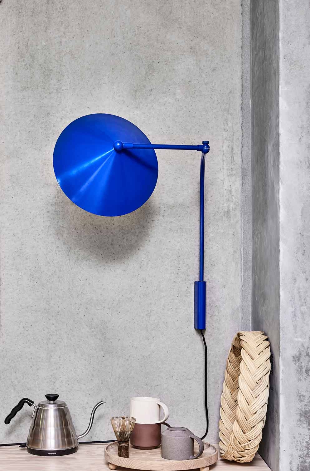 Kasa Wall Lamp - Optic Blue