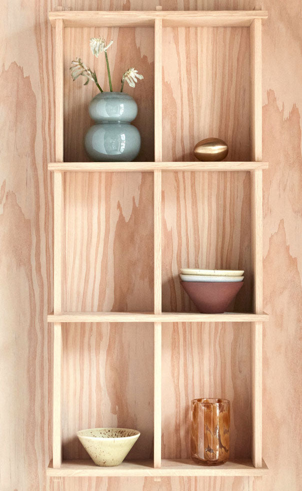 Grid Shelf - Klein