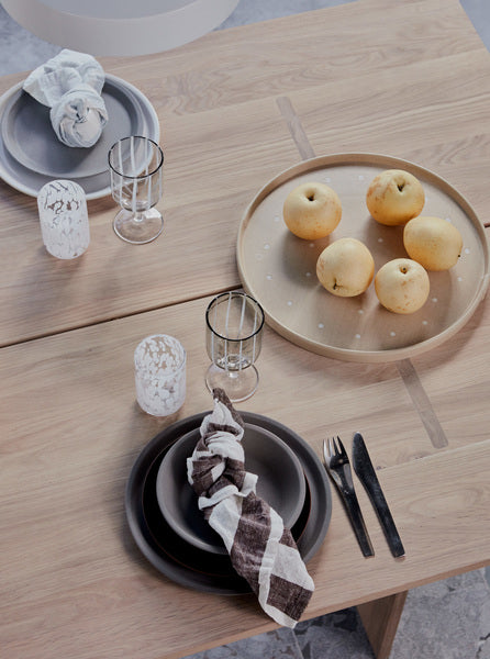 Yuka Deep Plate - Stone - Pack of 2