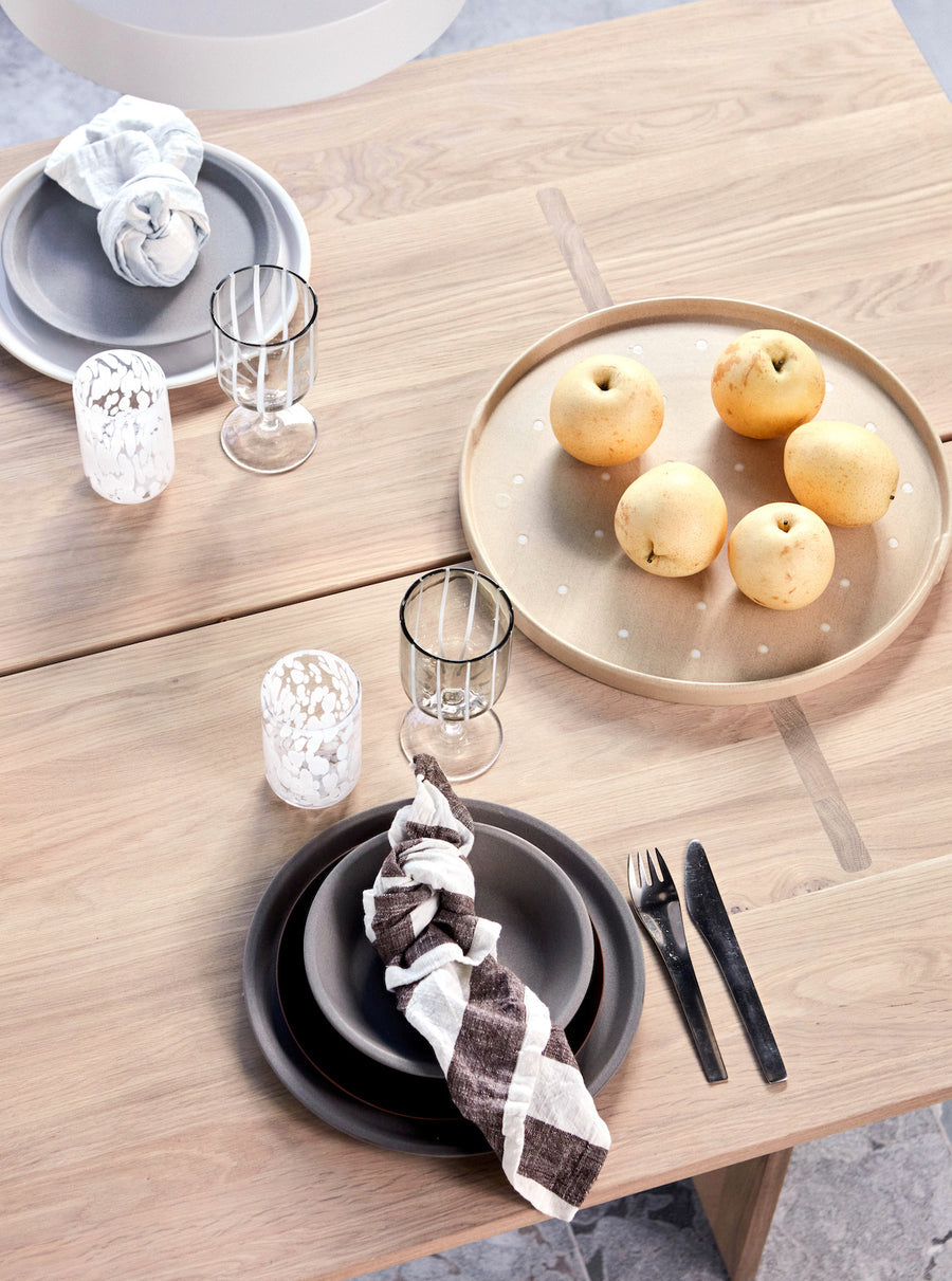 Yuka Deep Plate - Stone - Pack of 2