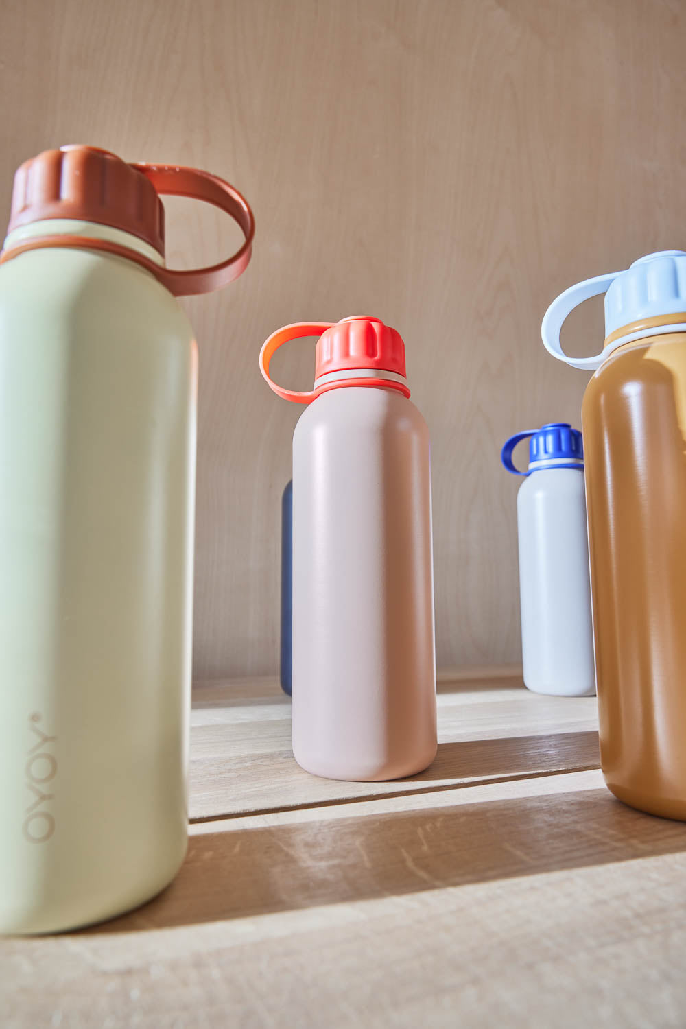 Pullo Bottle - Caramel/Ice Blue