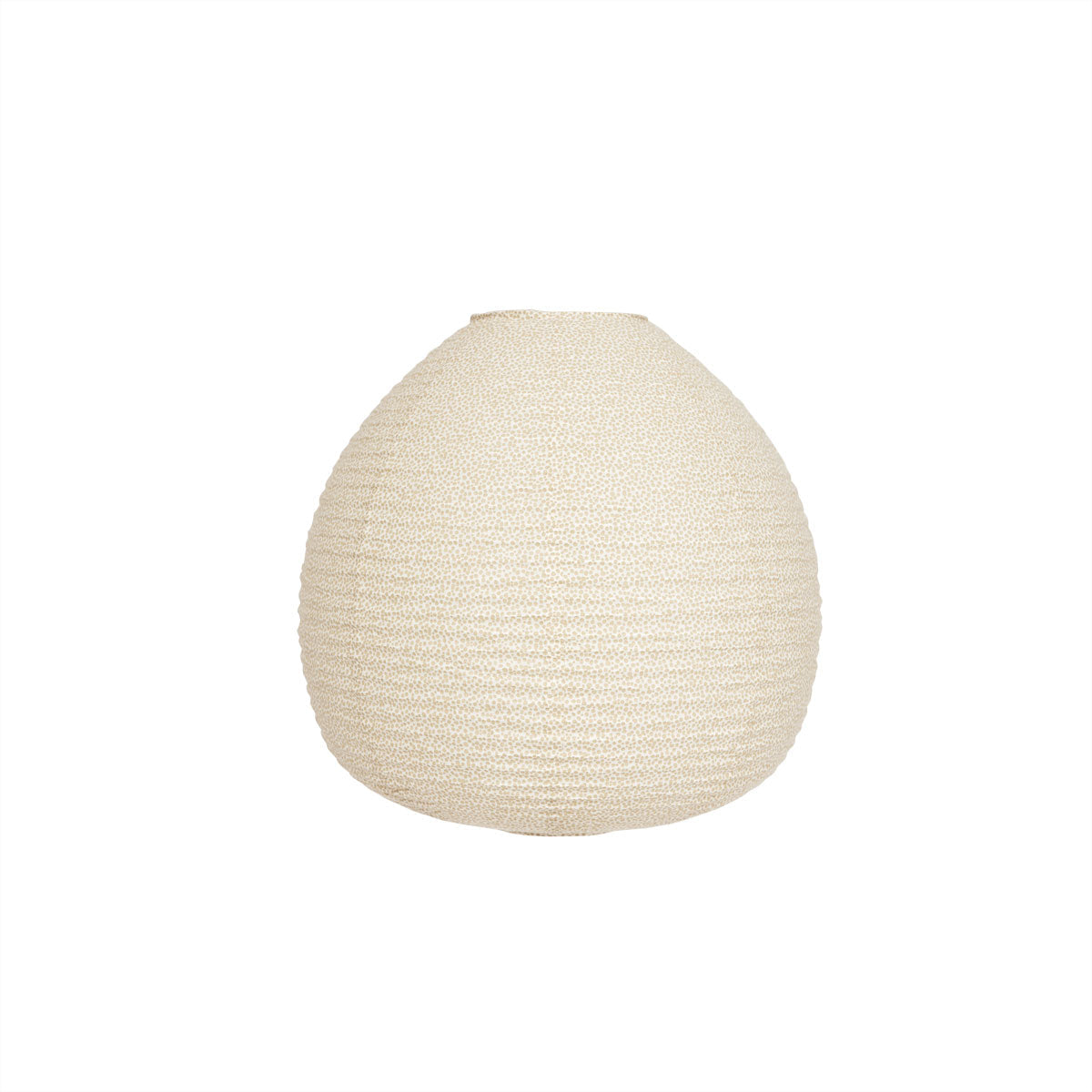 Kojo Paper Shade Small - Klei en Gebroken Wit