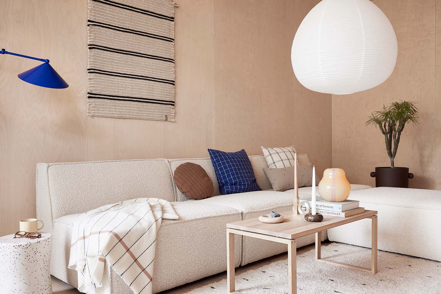 Kojo Paper Shade Large - Off-white