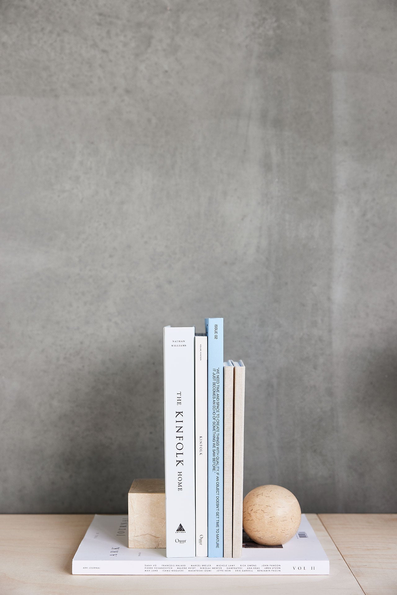 Savi Marble Bookend - Square