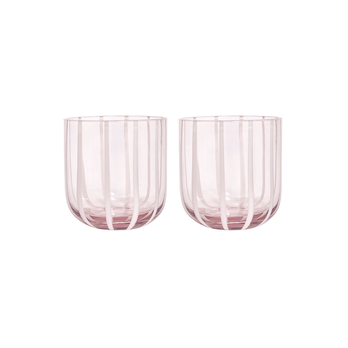 Mizu Glass - Rose - Pack of 2