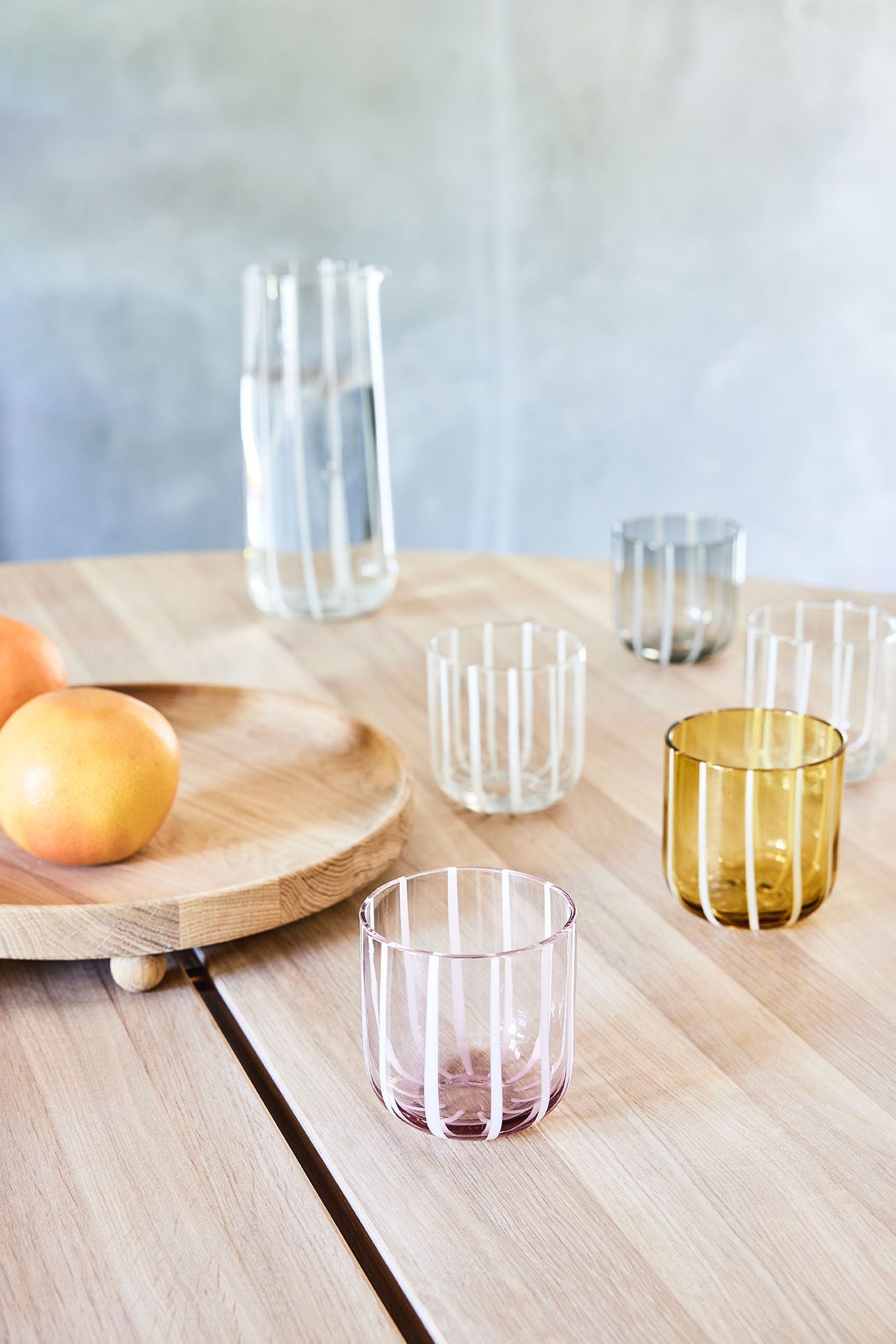 Mizu Glass - Rose - Pack of 2