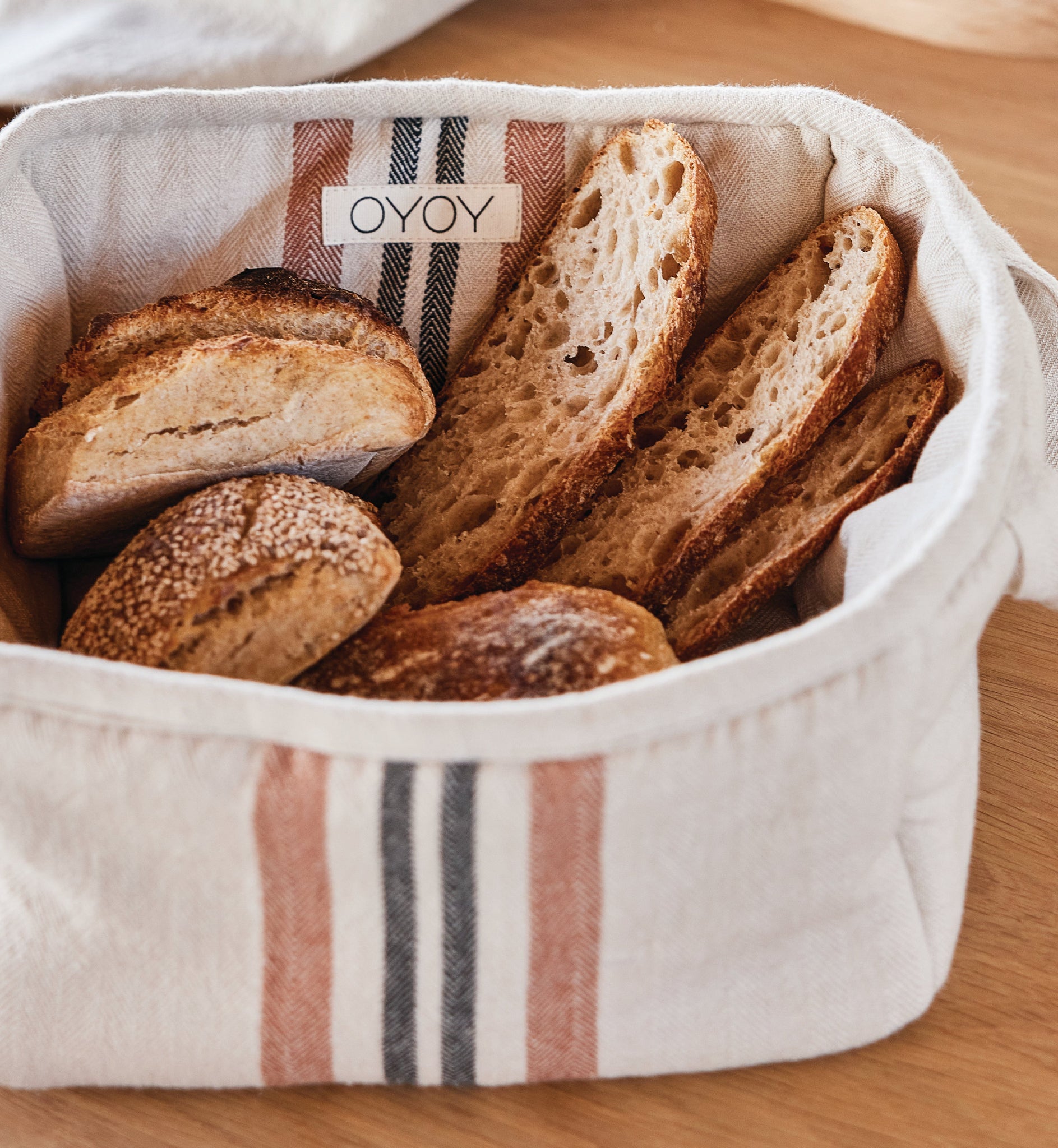 Linu Bread Basket - Camel