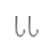 Pieni Hook - Stainless Steel, Pack of 2