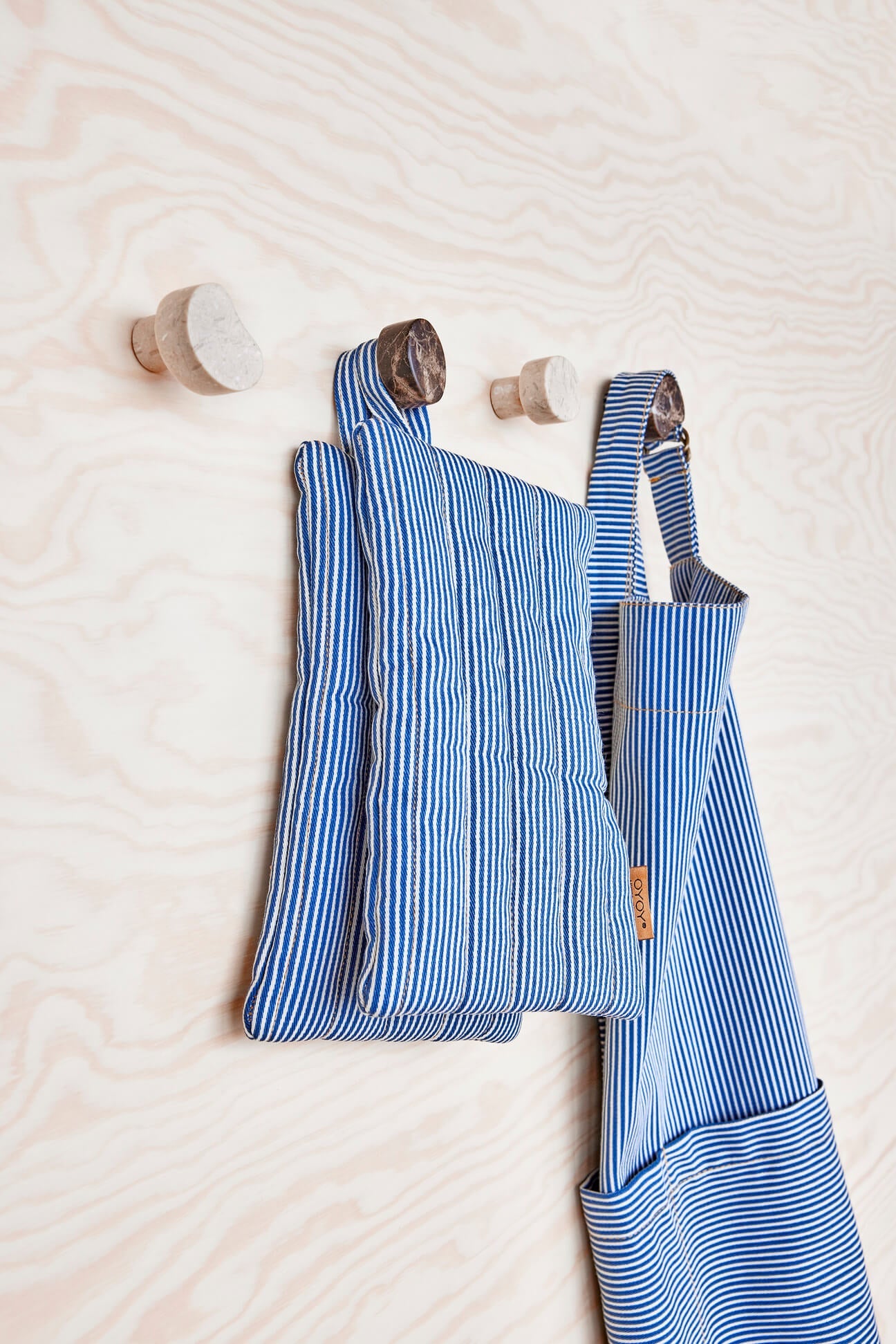 Striped Denim Apron