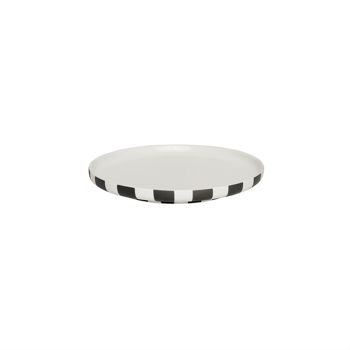 Toppu Lunch Plate - White/Black