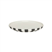 Toppu Dinner Plate - White/Black