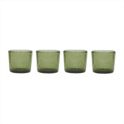 Kuki Glass - Pack of 4 - Green