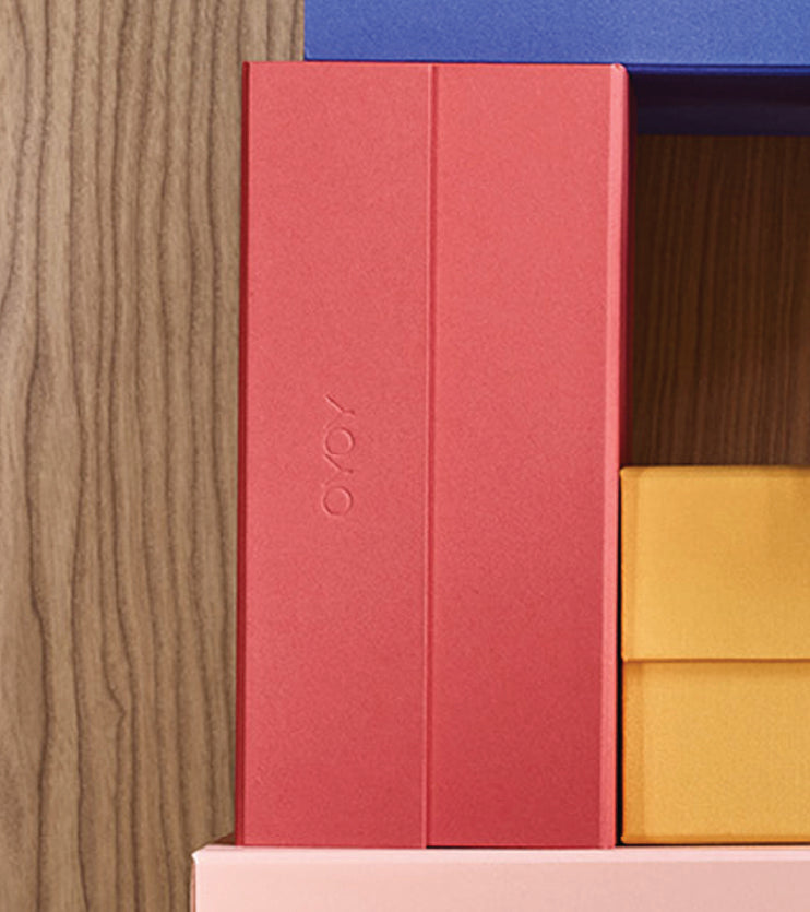 Hako Storage Box A5 - Cherry Red