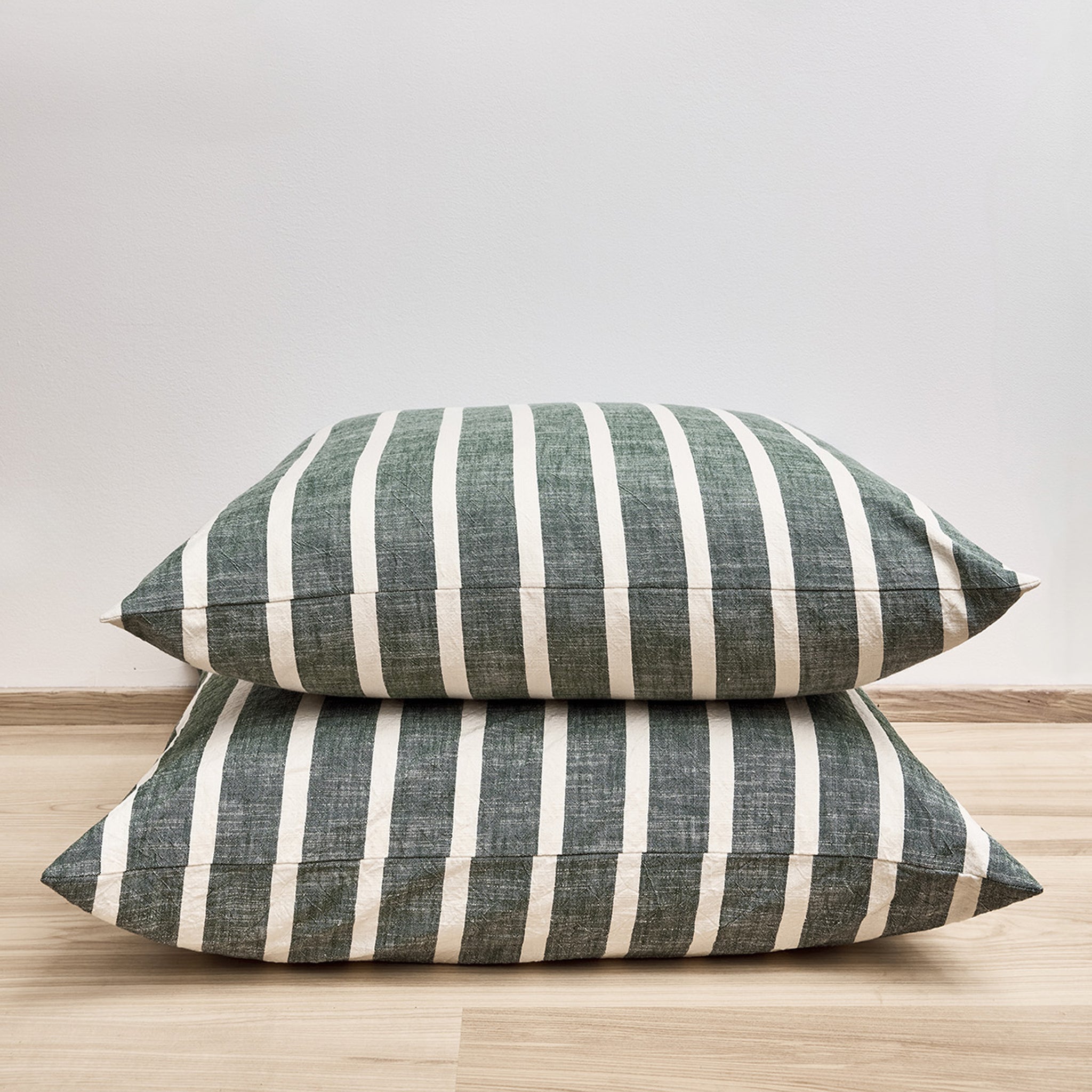 Kara Floor Cushion Cover - Green