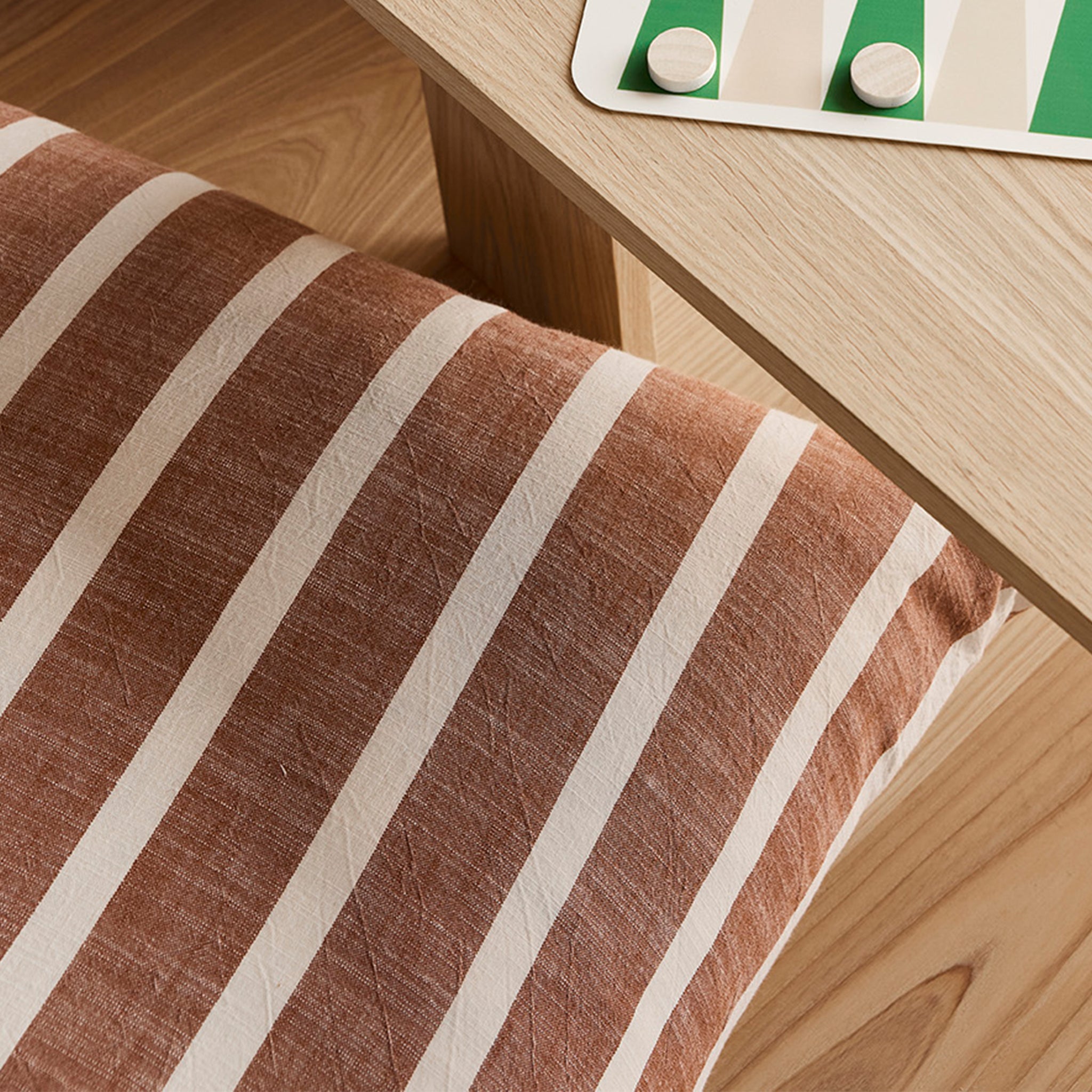 Kara Floor Cushion Cover - Sienna