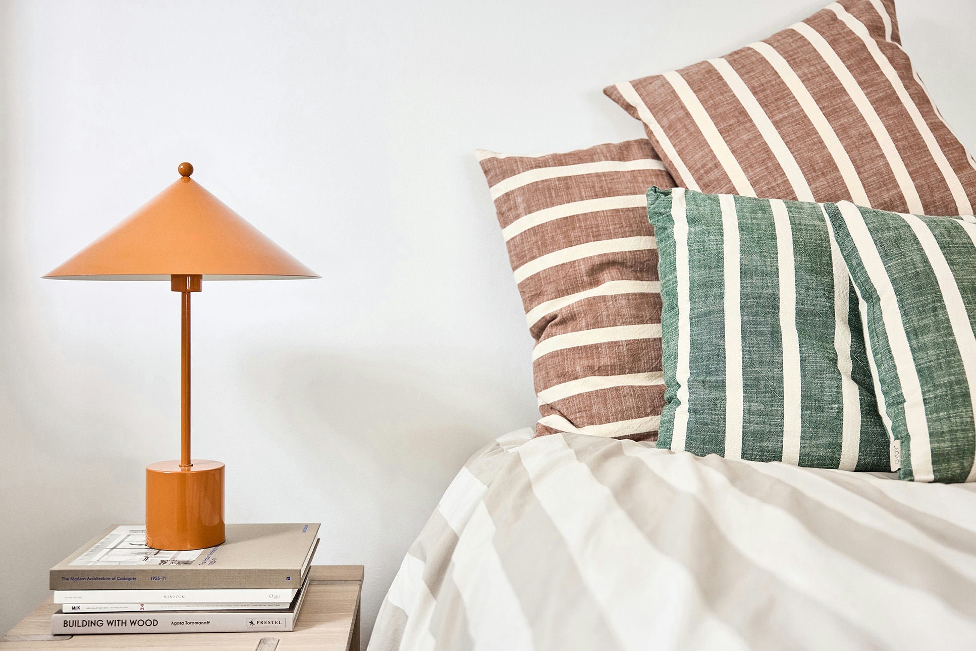Kara Cushion Cover Square - Green