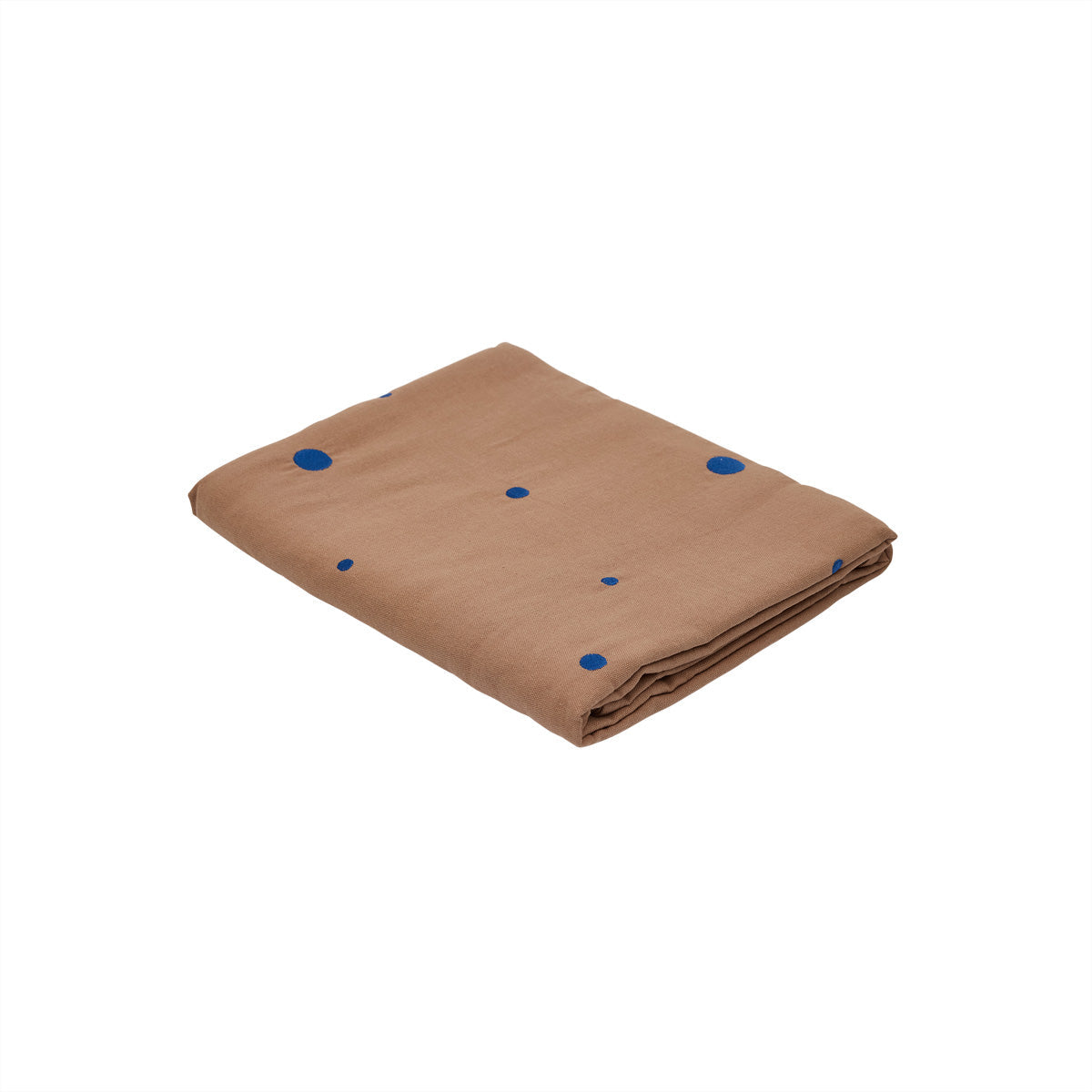 Nori Tafelkleed - Camel/Blauw - 200x140 cm