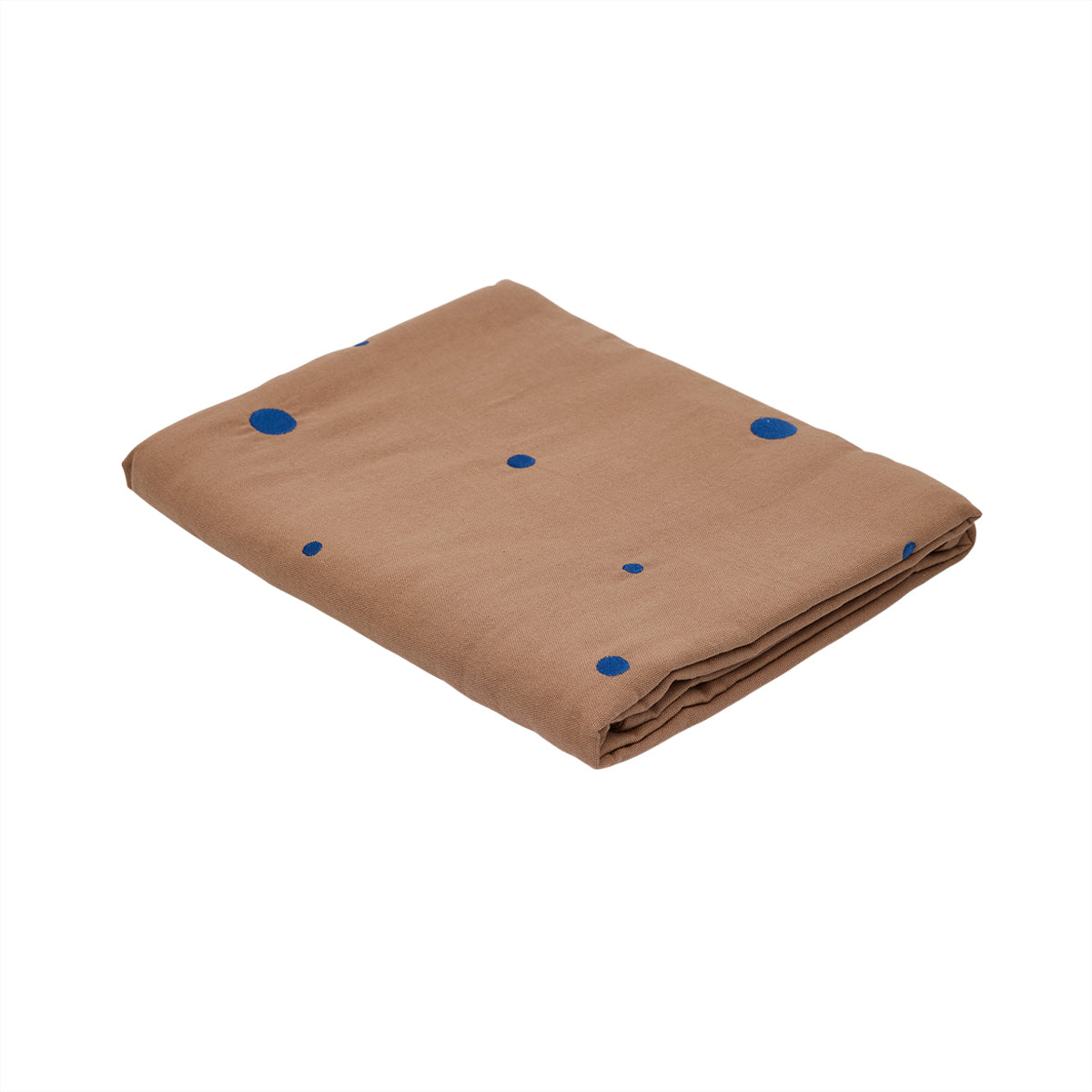 Nori Tafelkleed - Camel/Blauw - 260x140 cm