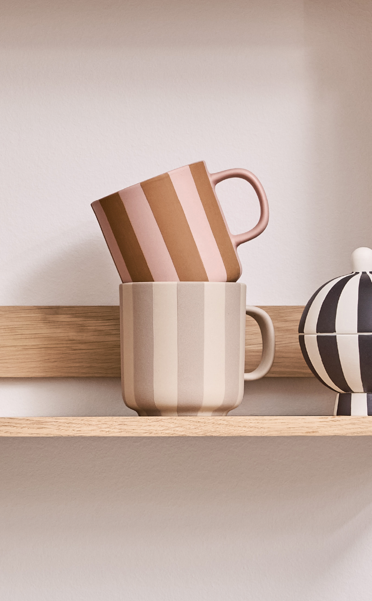 Toppu Mug - Caramel/Rose