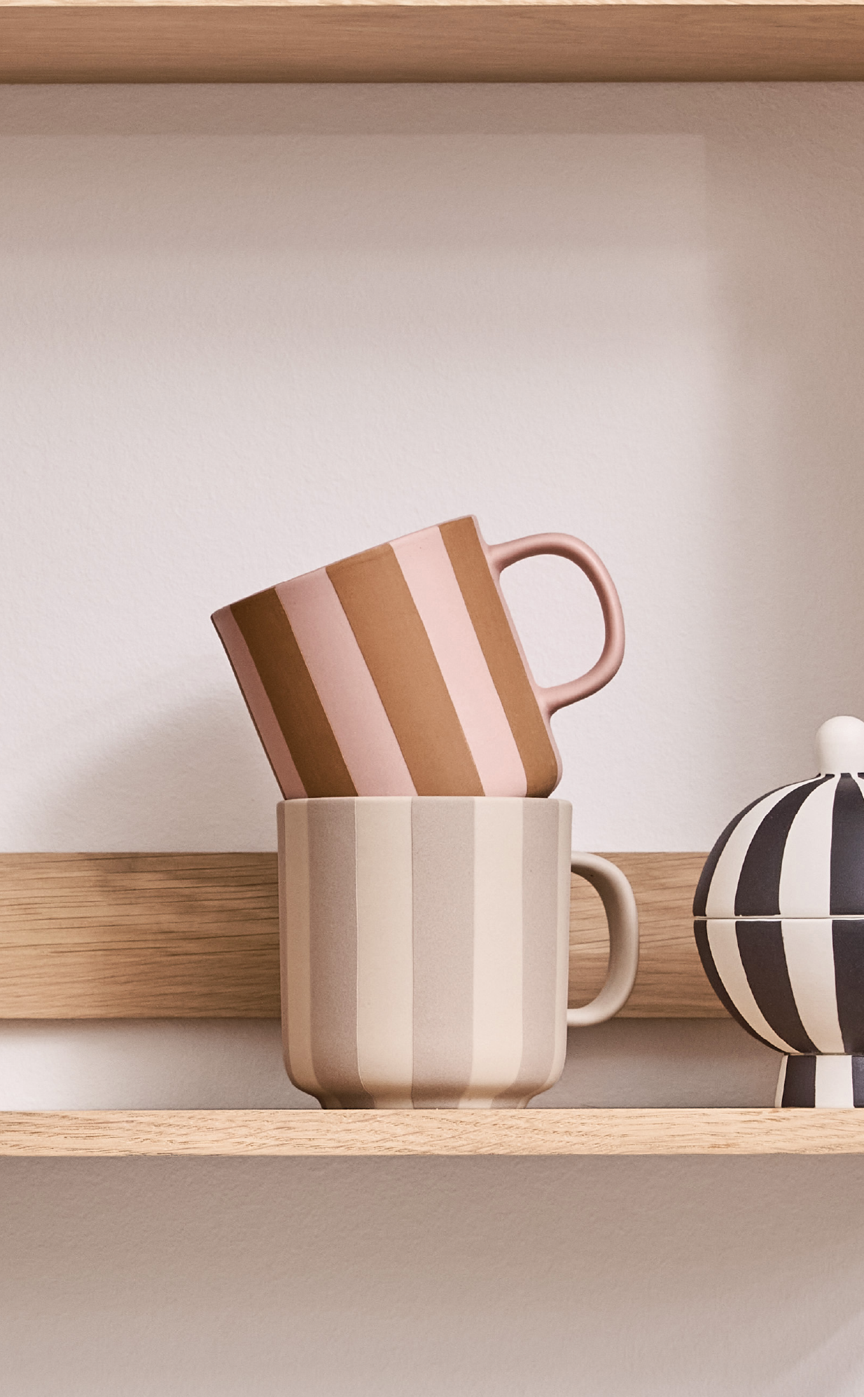 Toppu Mug - Caramel/Rose