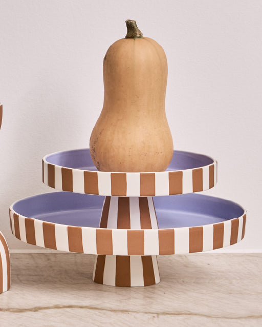 Toppu Tray - Caramel/Lavender