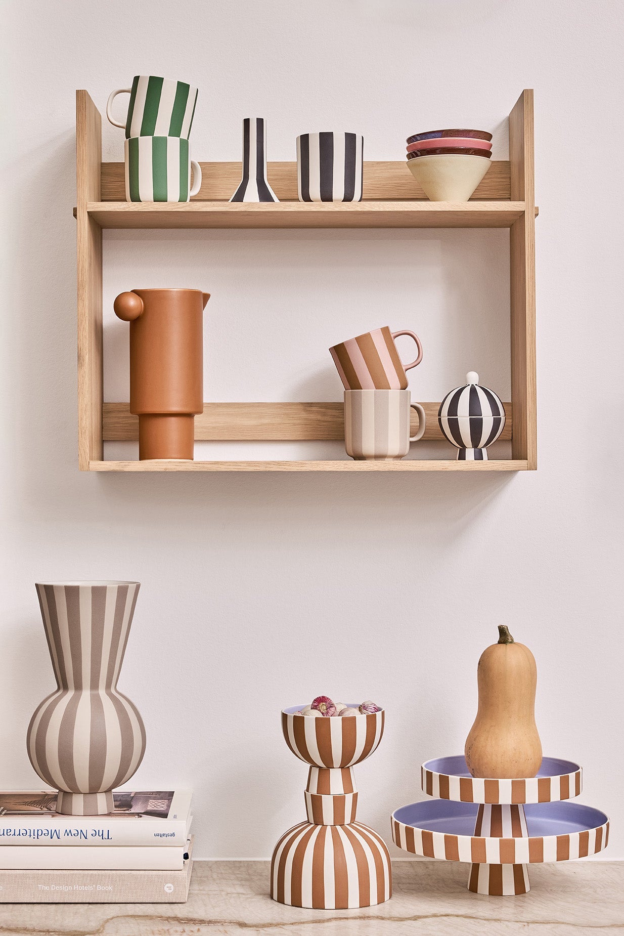 Toppu Bowl Small - Caramel/Lavender