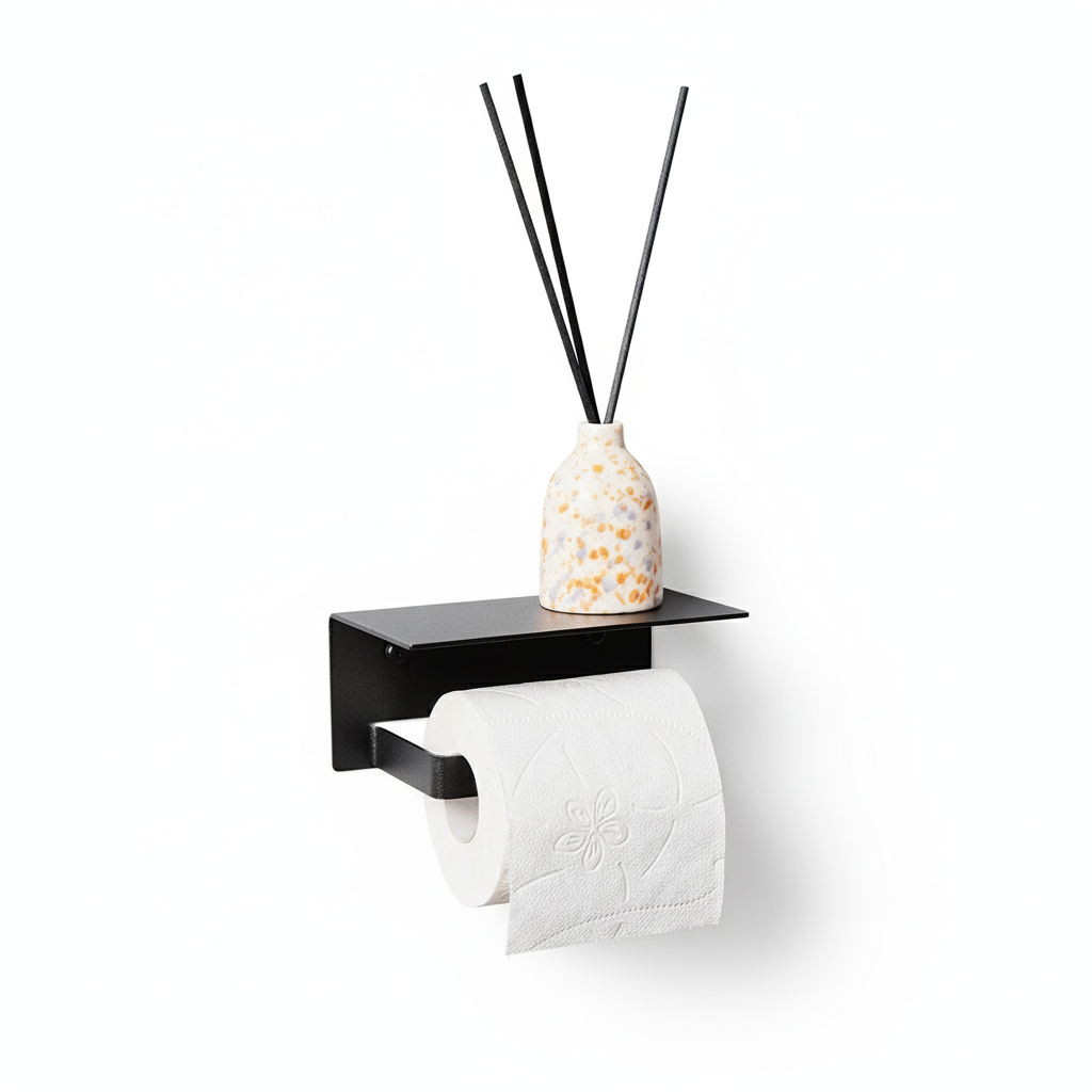 ROLLZ Paper Holder with Shelf