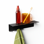 SHOOK Shelf with Hooks (Long)