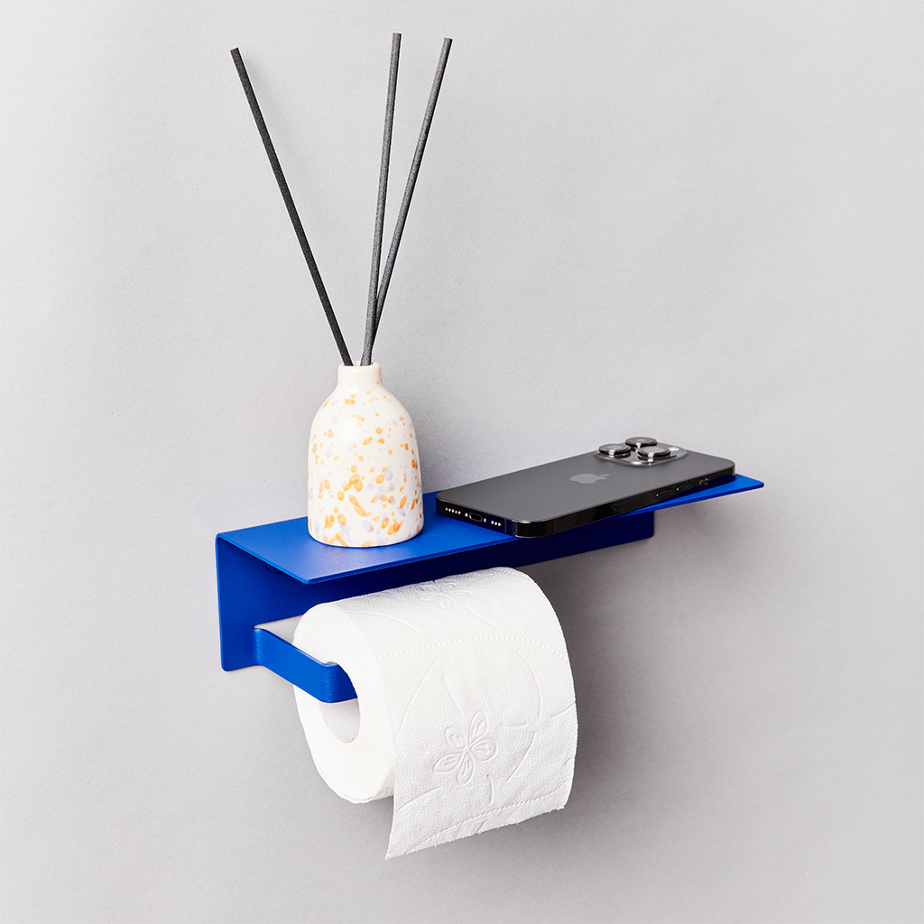 ROLLZ Paper Holder with Shelf (Long)