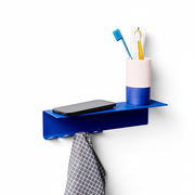 SHOOK Shelf with Hooks (Long)