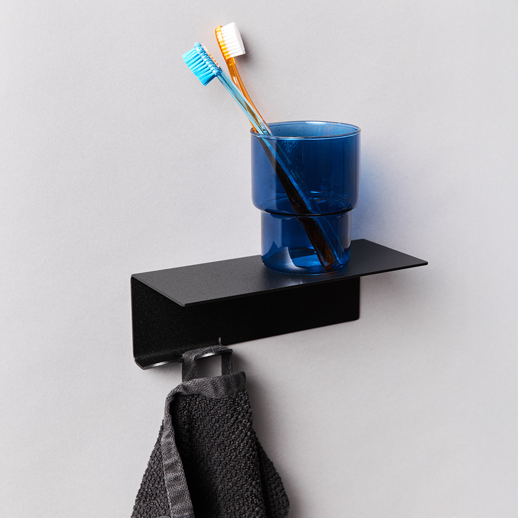 SHOOK Shelf with Hooks