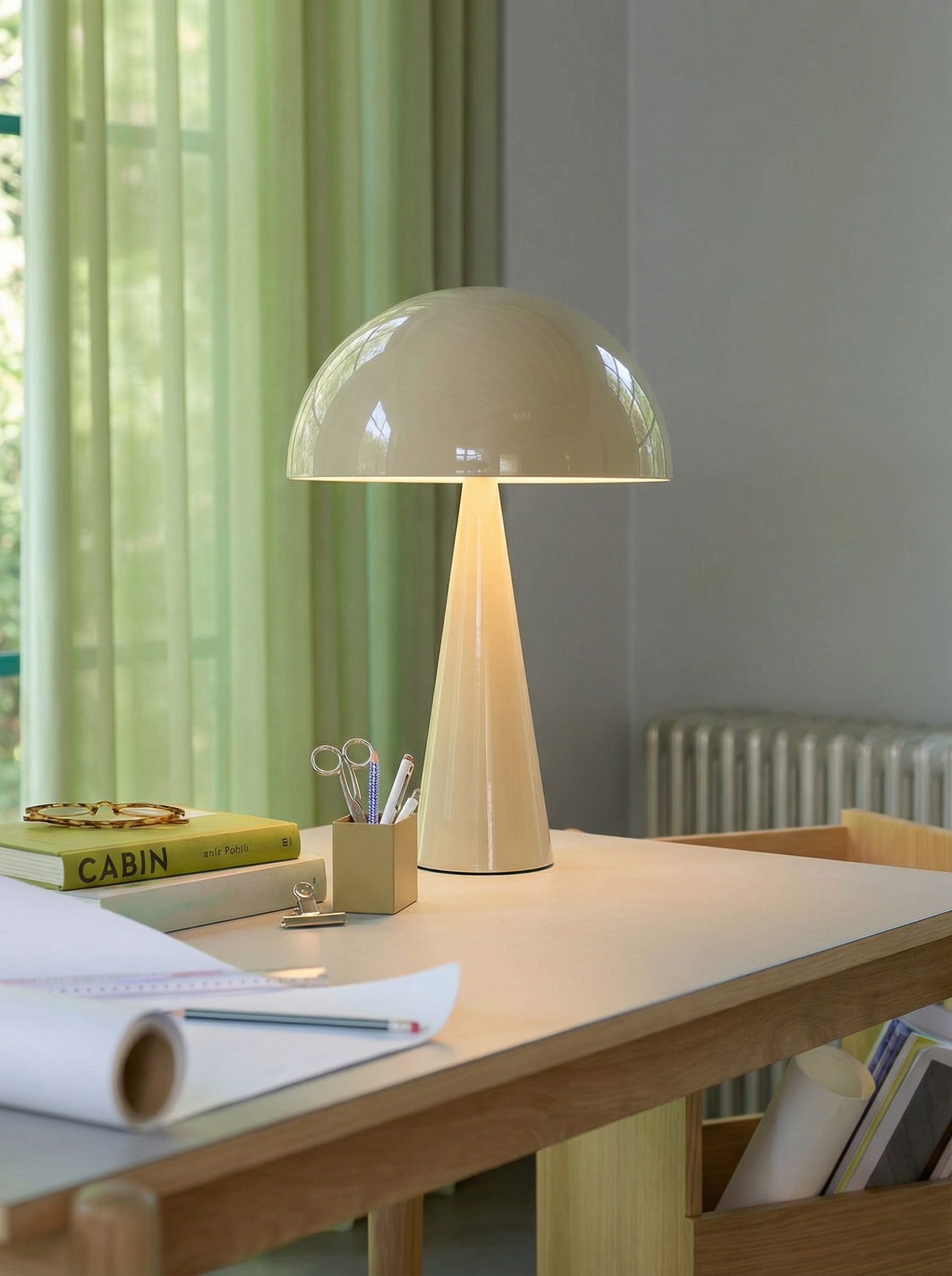 Mush Bordslampa Tall - Sand
