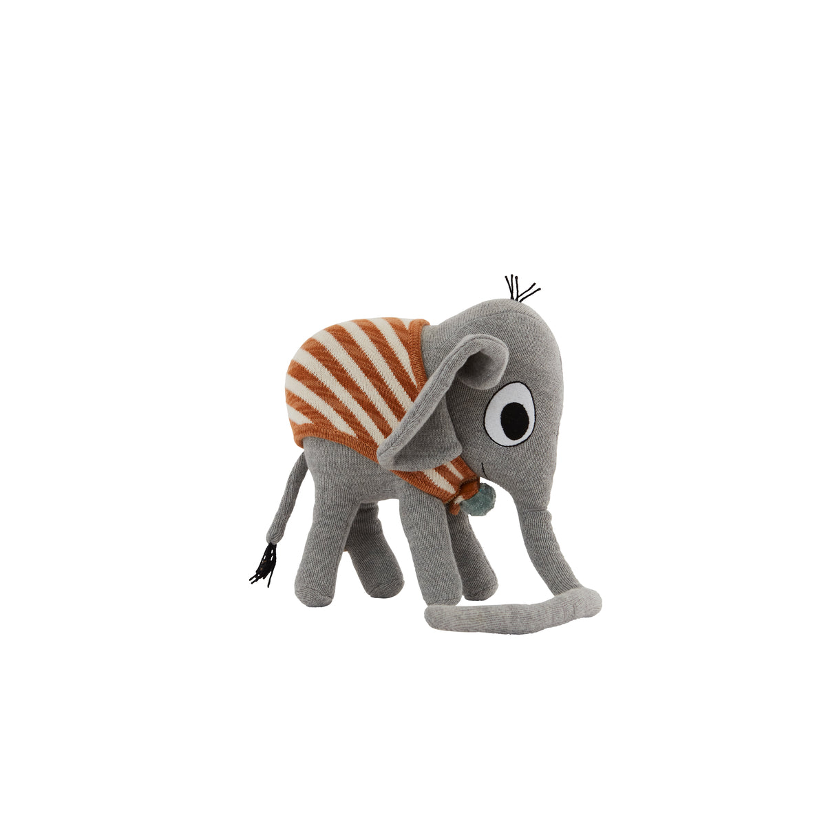 Henry Elephant Soft Toy - Grey