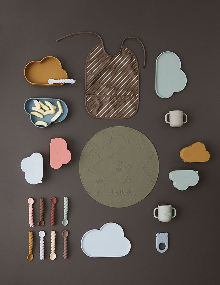 Chloe Cloud Plate and Bowl