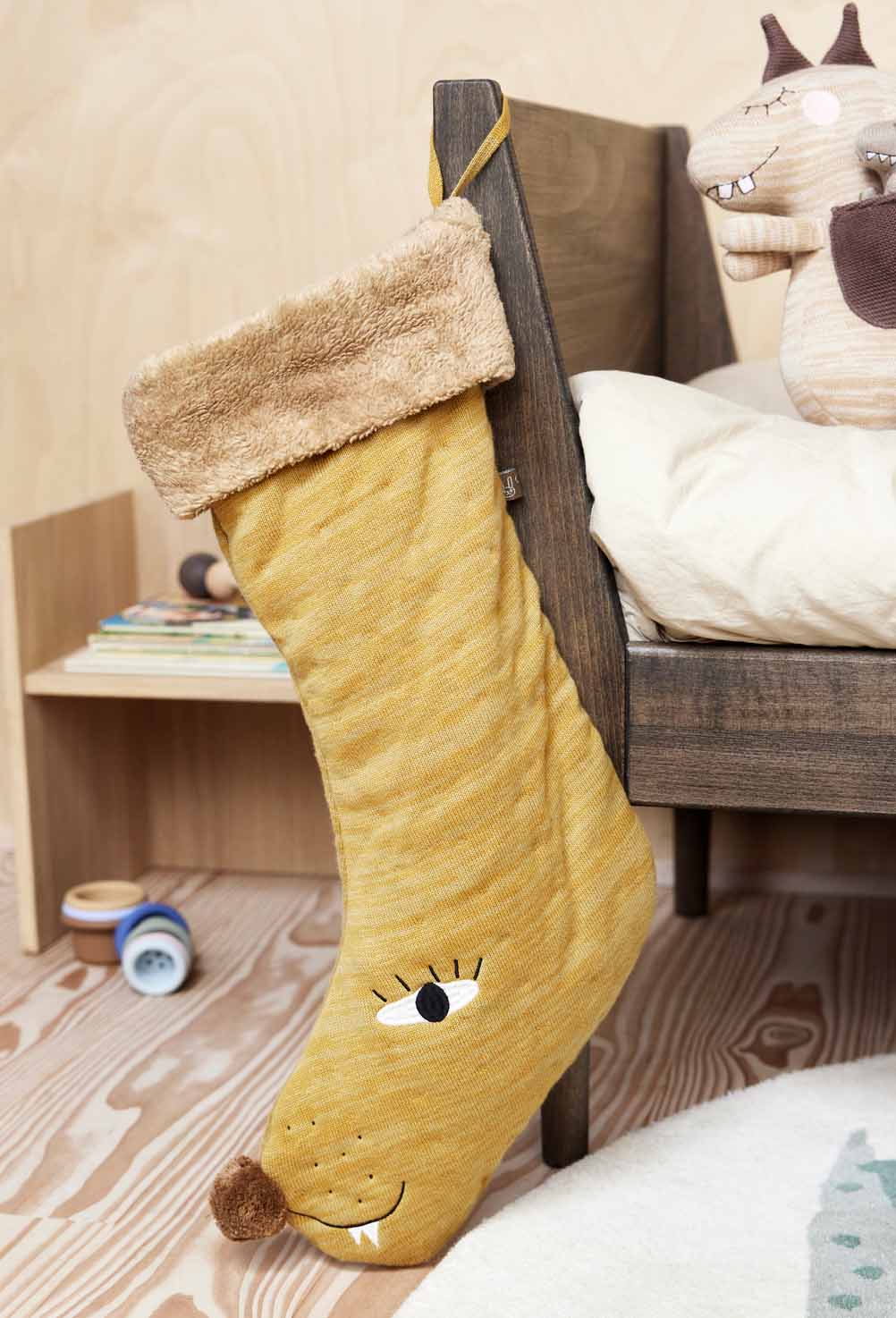 Lion Christmas Stocking