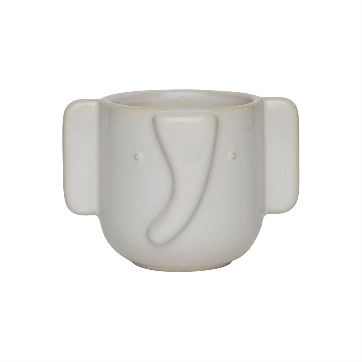 Elephant Pot - Offwhite