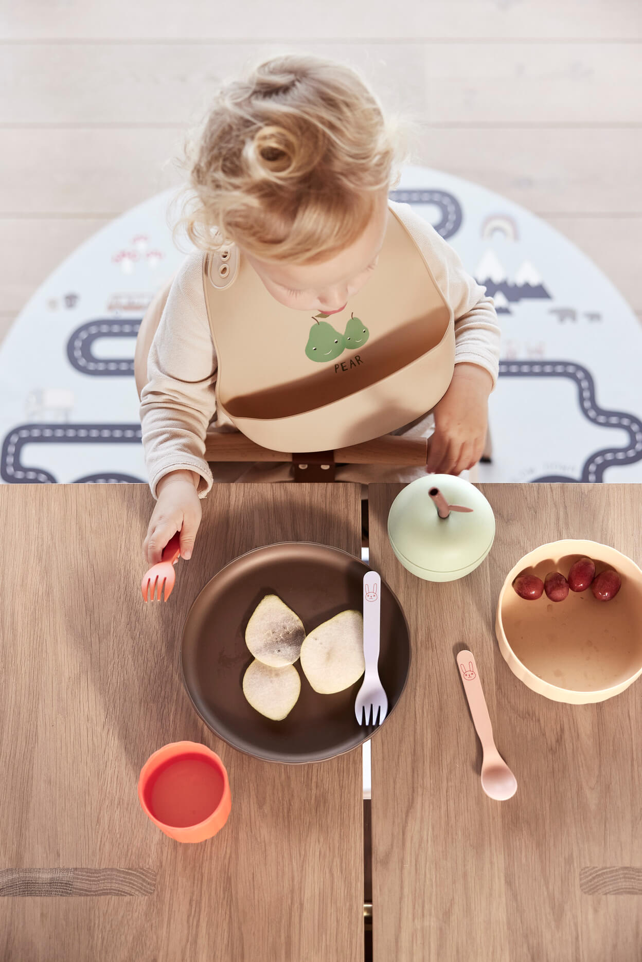 Yummy Silicone Bib - Pack of 2